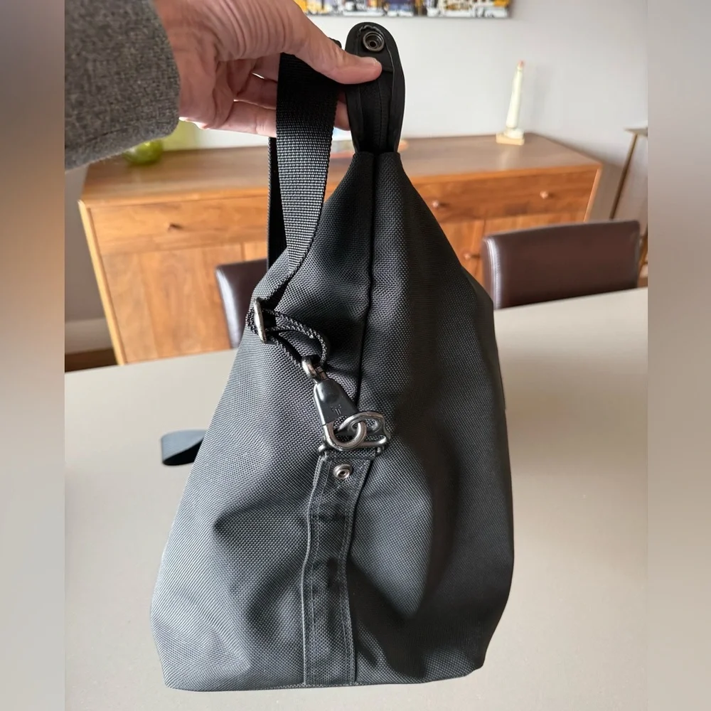 Tumi Alpha Black Travel Bag with Front Pocket